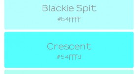 Beach Glass Colour Palette