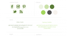 Gathering Green Branding | Fine Lime Designs