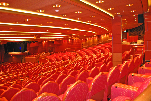 an empty auditorium
