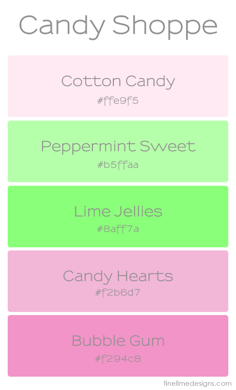 Palette Inspiration: Candy Shoppe