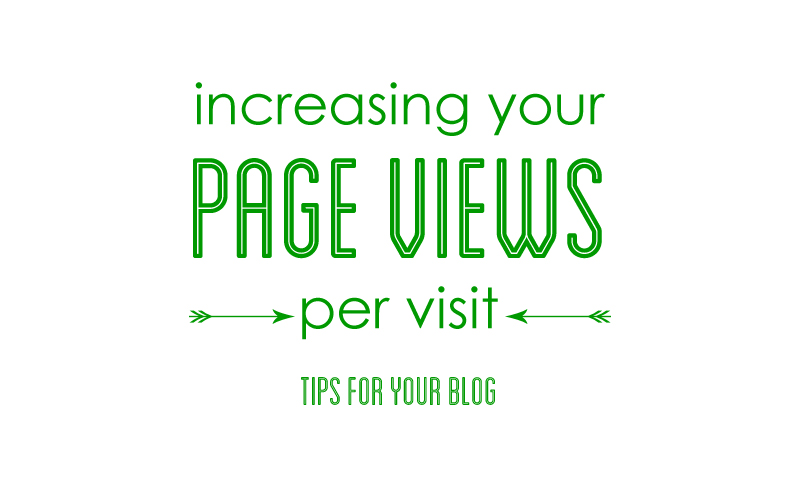 Increasing Your Page Views per Visit: Tips for Your Blog | www.finelimedesigns.com