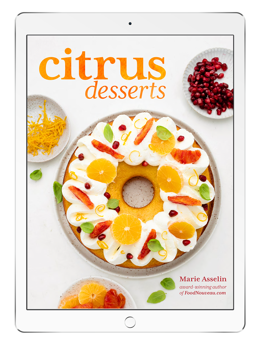 Citrus Desserts iPad Cover