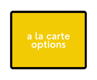 a la carte a la carte options