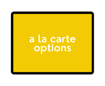 a la carte options